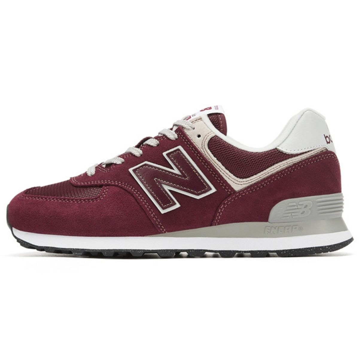 Кроссовки New Balance 574 Burgundy White