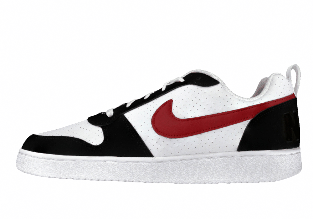 Мужские кроссовки Nike Court Borough Low White/Black/Red