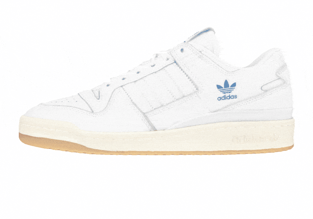 Кроссовки Adidas Originals Forum 84 Low Adv White/Blue Gum
