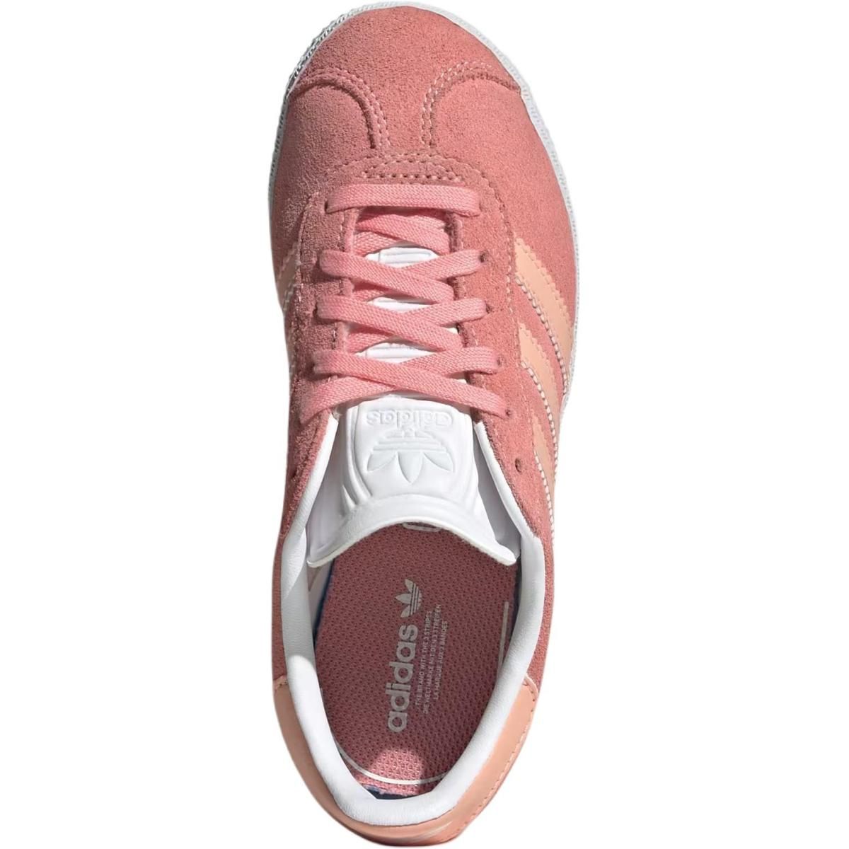 Подростковые кроссовки Adidas Originals Gazelle Red/Pink GS