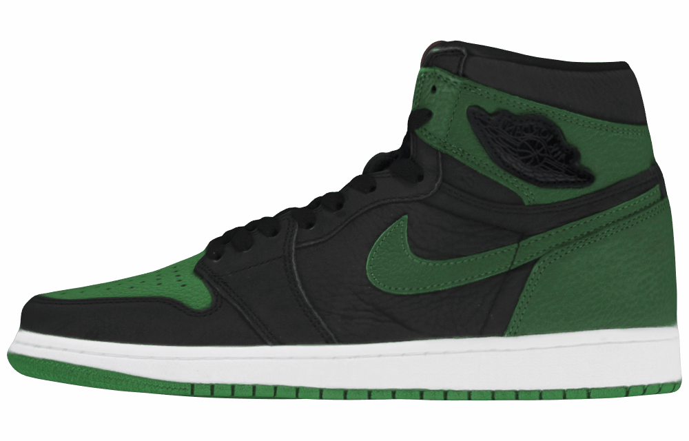 Кроссовки Air Jordan 1 Retro High Pine Green/Black