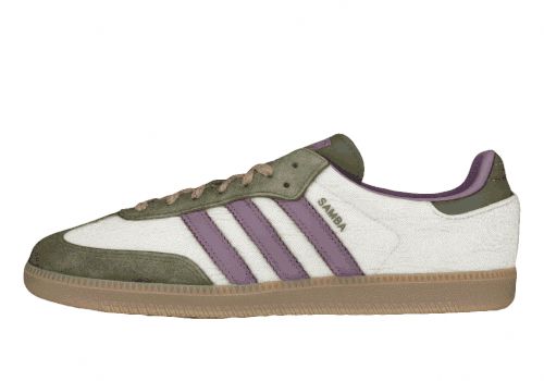 Кроссовки Adidas Originals Samba OG Brown/Purple/Green