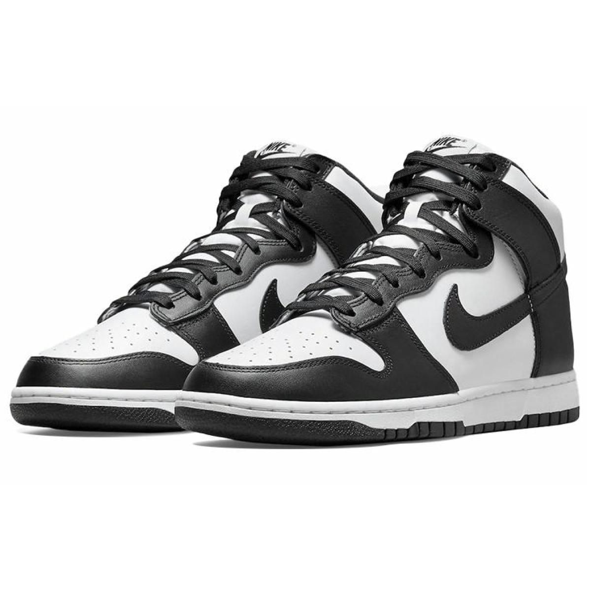 Мужские кроссовки Nike Dunk High Panda Black/White 2021/2024