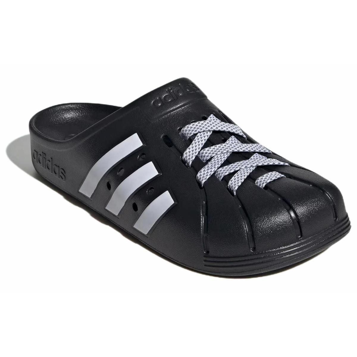 Кроссовки Adidas originals ADILETTE CLOGS Black/White