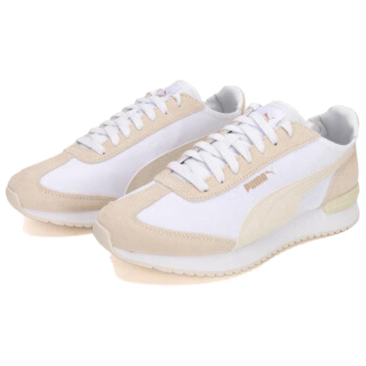 Кроссовки Puma R78 White/Beige