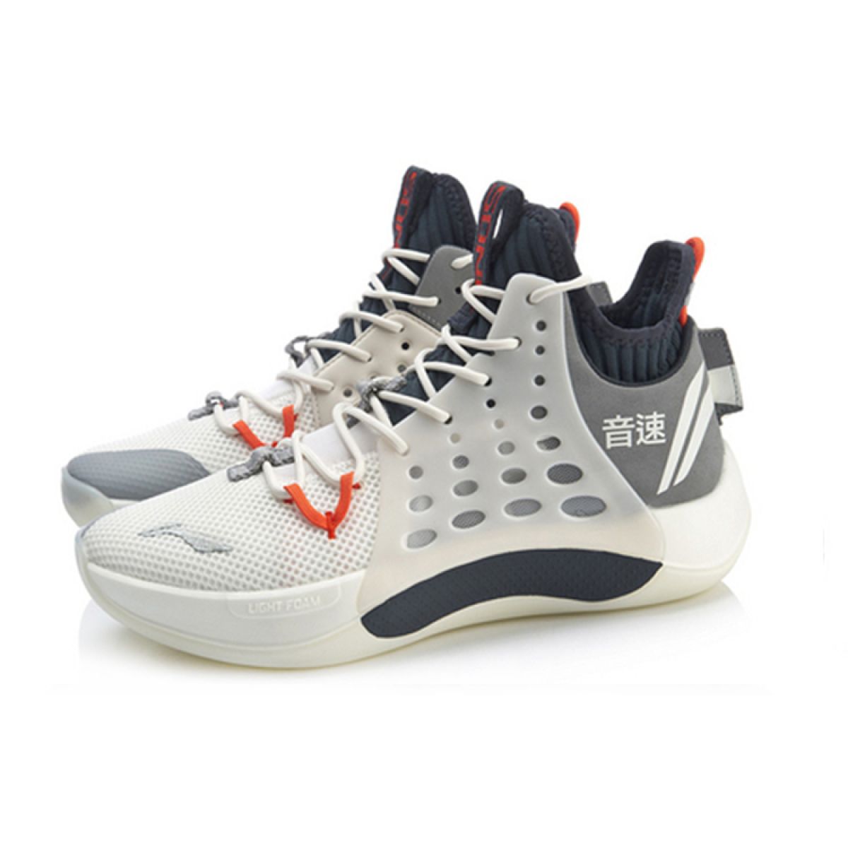 Кроссовки LiNing Sonic 7 Gray/White