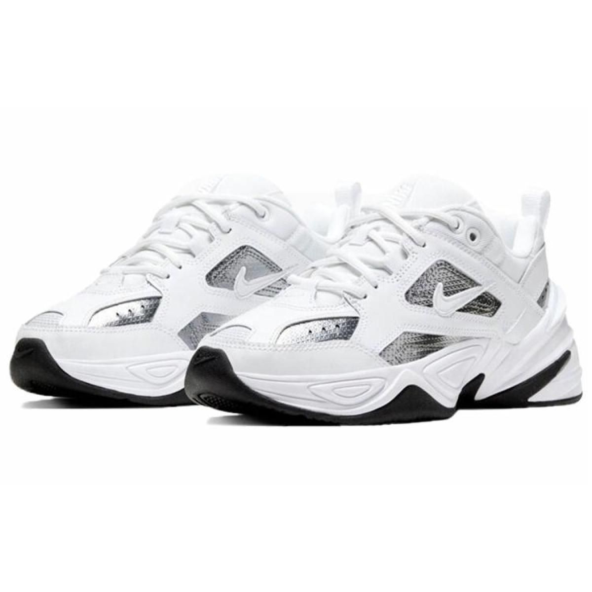Женские кроссовки Nike M2K Tekno White/Metallic/Silver/Black