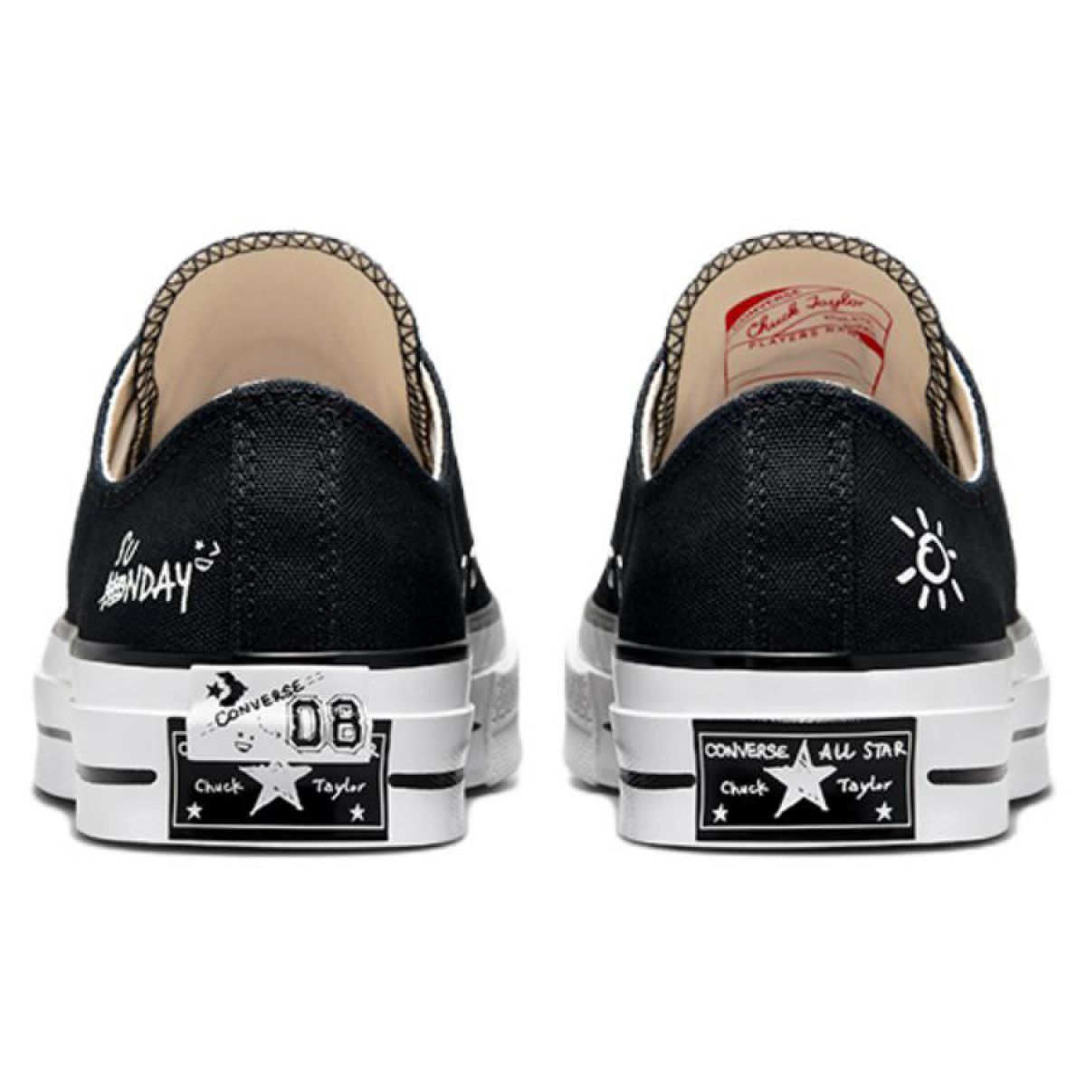 Кеды Converse Chuck Taylor All Star 1970s Low Black/White