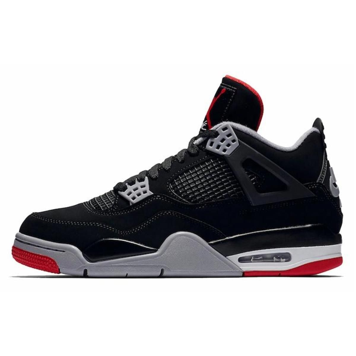 Кроссовки Jordan 4 Retro Mid "Bred"