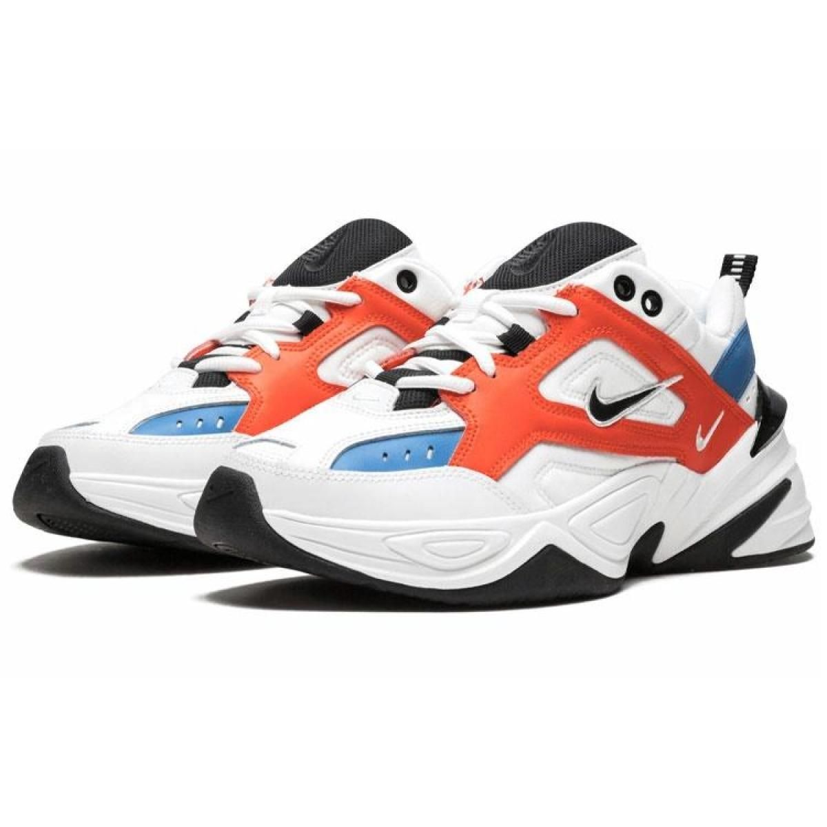 Женские кроссовки Nike M2K Tekno White/Black/Orange