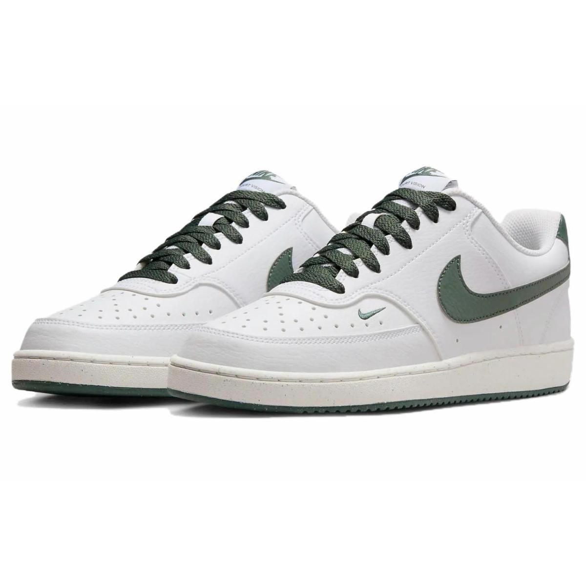 Женские кроссовки Nike Court Vision Low White/Green