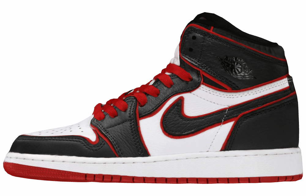 Кроссовки Air Jordan 1 Retro High OG BG Bloodline Black/Red