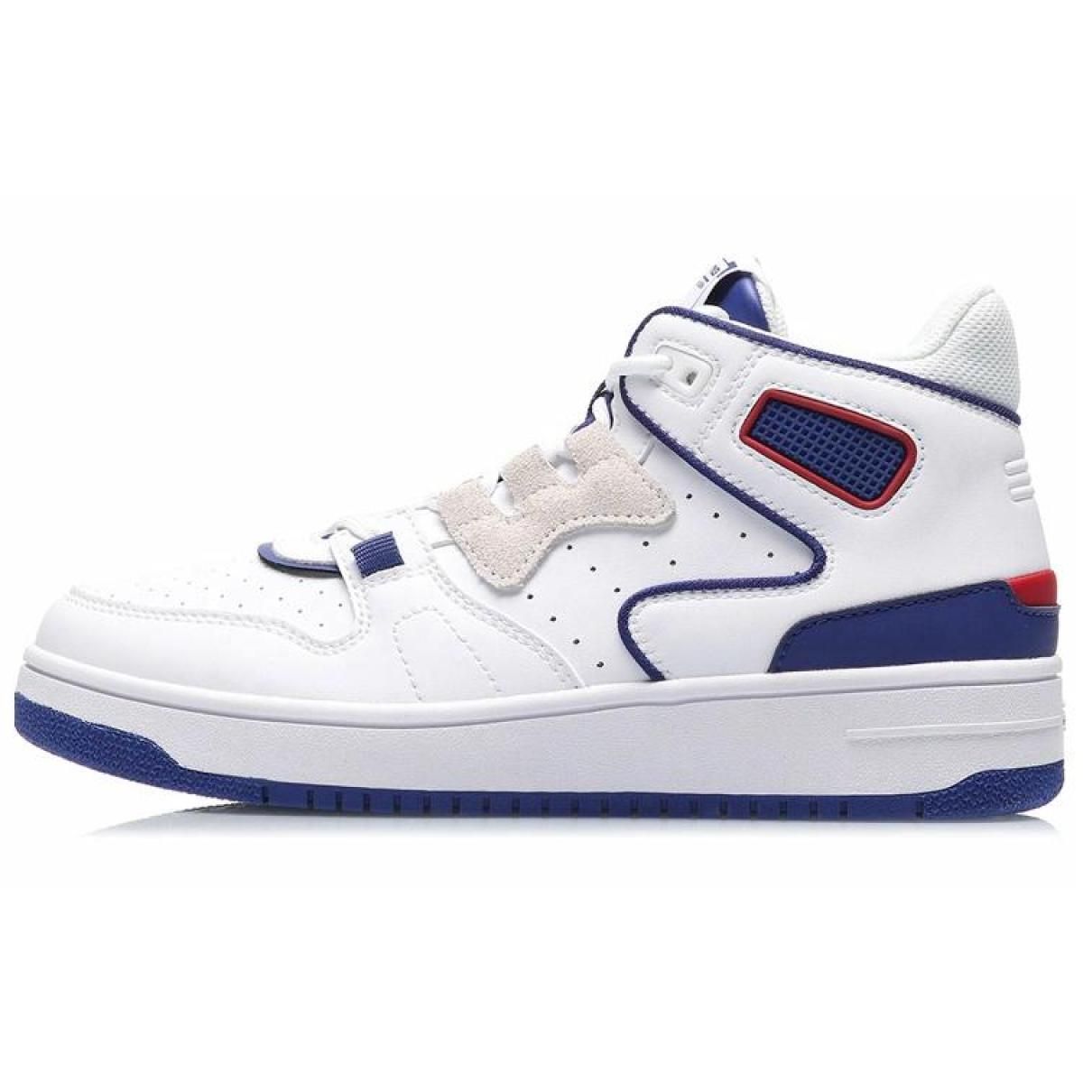 Женские кроссовки LiNing Attack Vintage White/Royal Blue