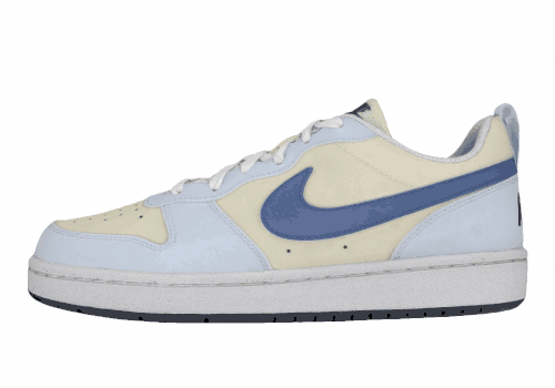 Подростковые кеды Nike Court Borough Blue/Yellow GS