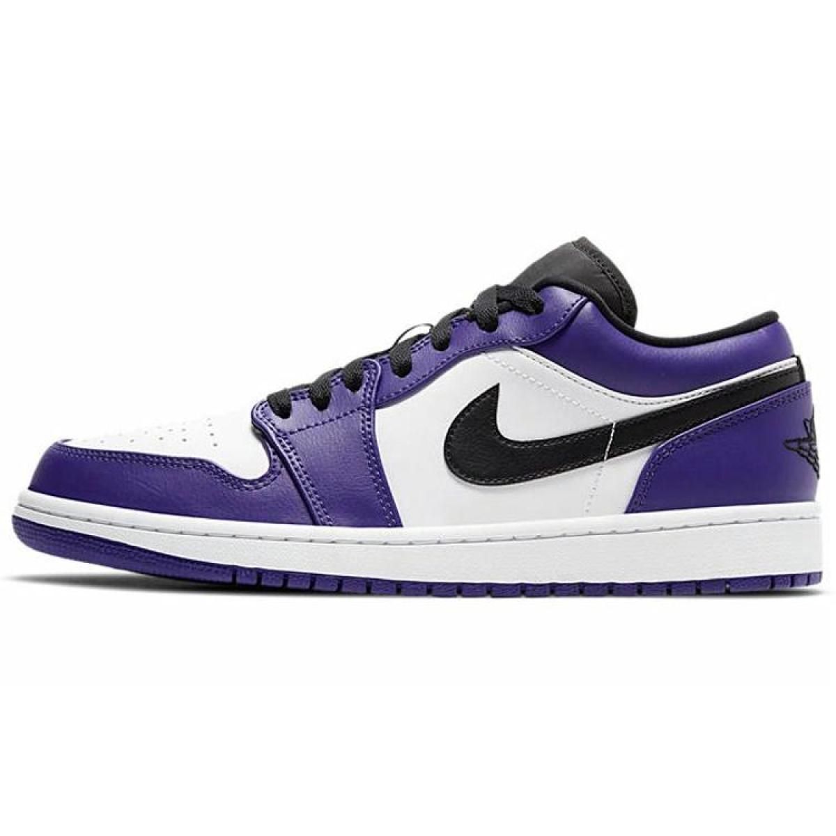Кроссовки Air Jordan 1 Low Court Purple/White