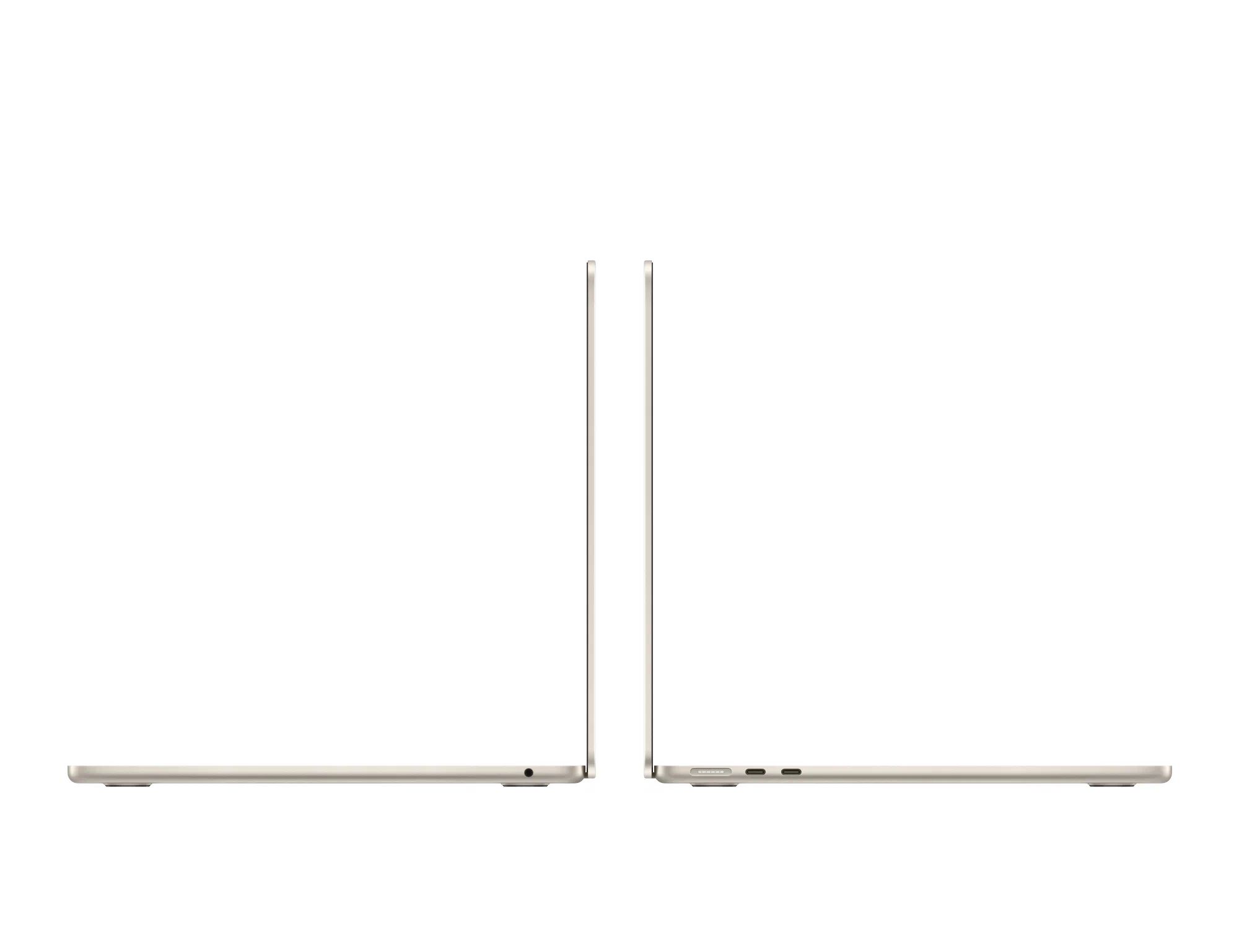 13.6" Ноутбук Apple MacBook Air 13 M3 (2024), 8 GB RAM/256 GB SSD, 8 CPU/8 GPU, Starlight, английская клавиатура