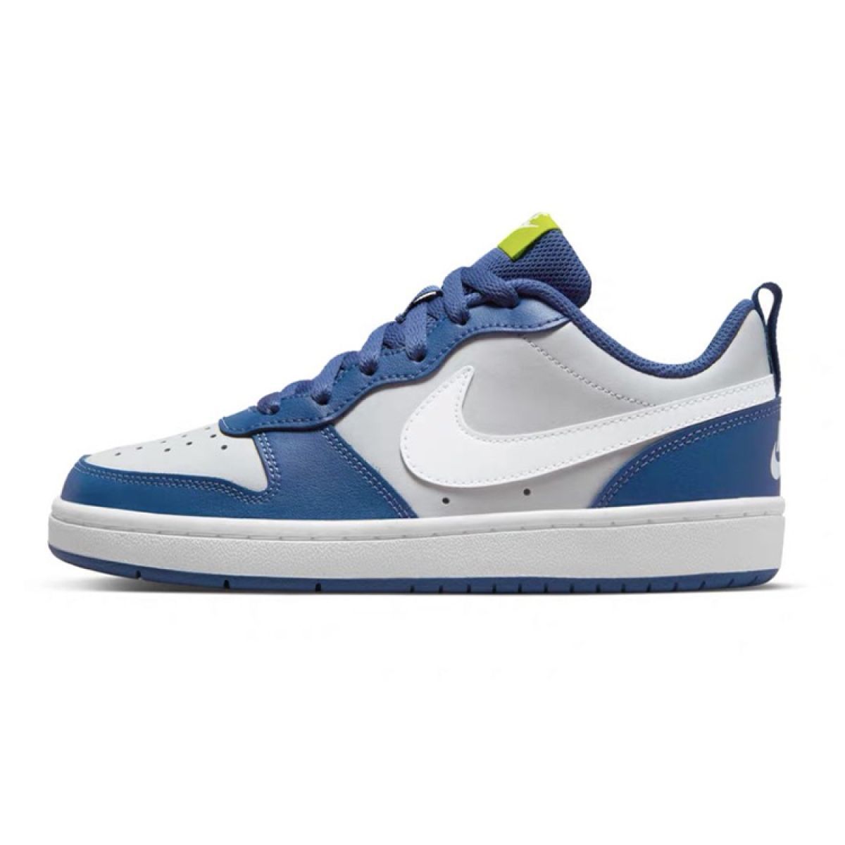 Подростковые Nike Court Borough Low 2 Grey/Navy GS