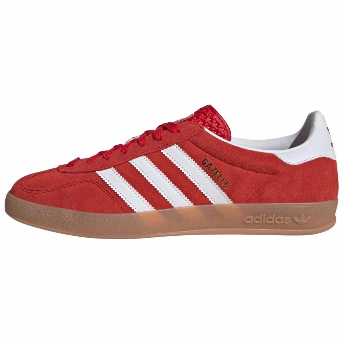 Мужские кроссовки Adidas Originals Gazelle Red/White