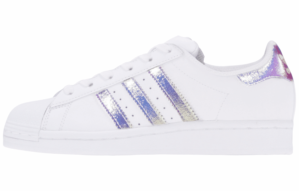Подростковые кеды Adidas Originals Superstar White/Multy GS