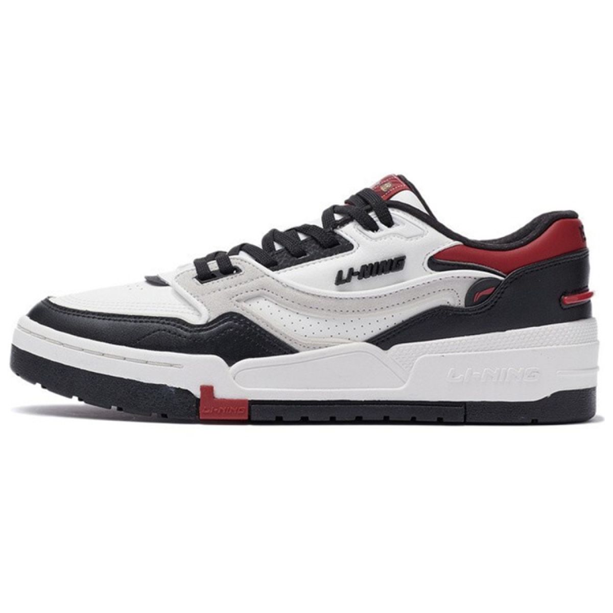 Мужские кроссовки LiNing 001 White/Black/Red