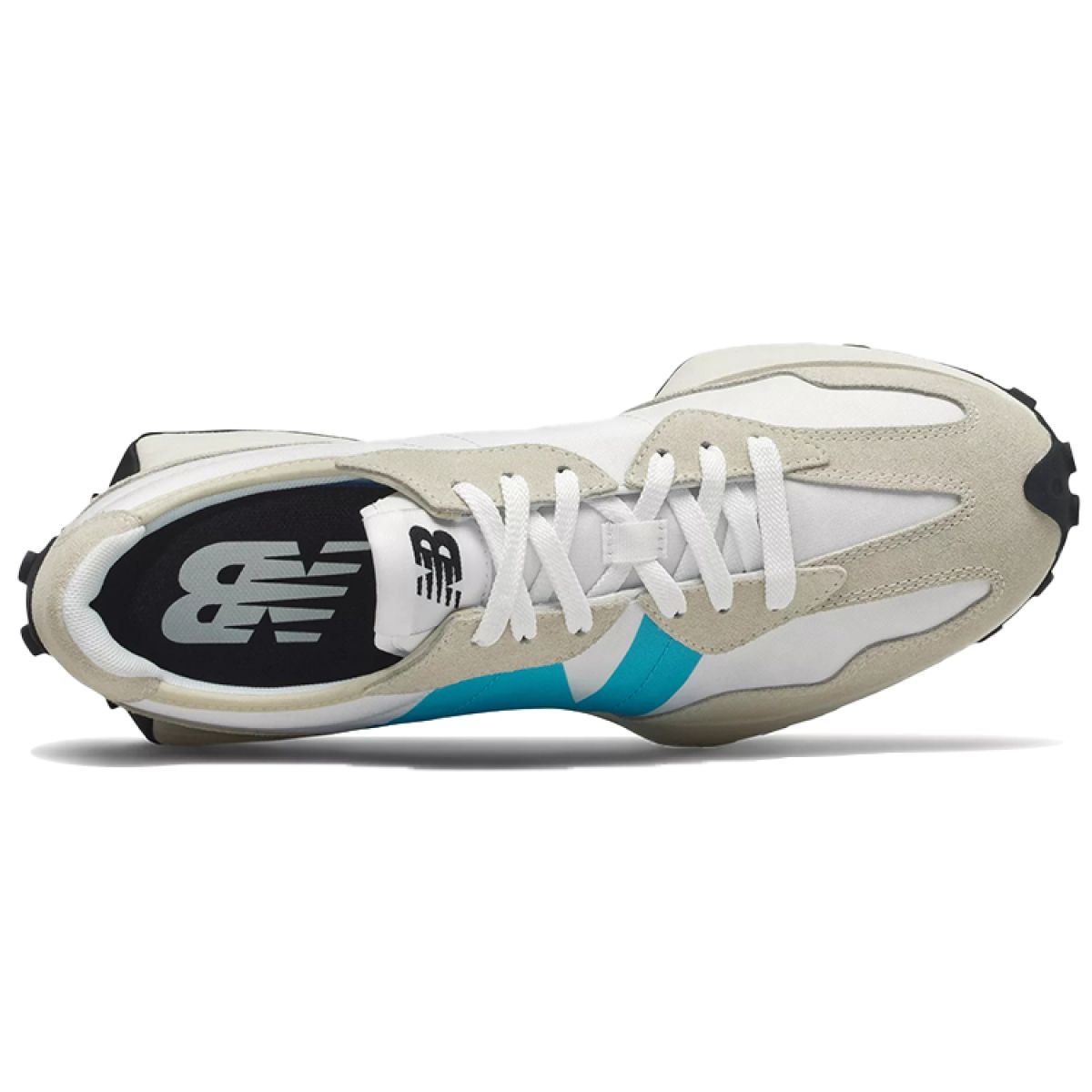 Кроссовки New Balance 327 Beige/Blue/White