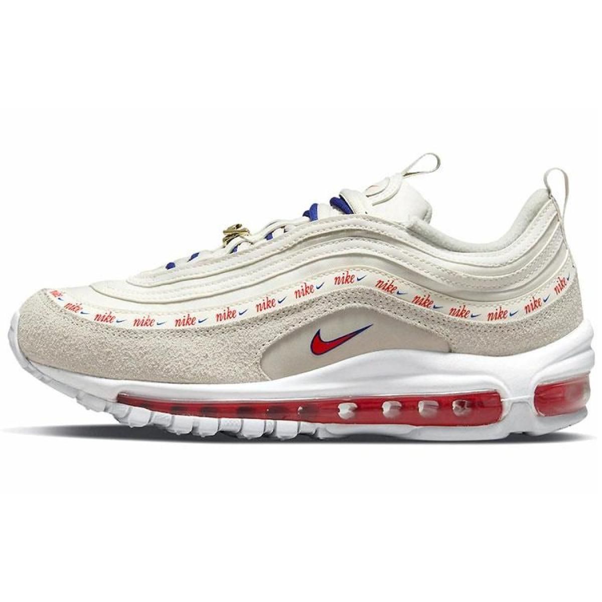 Женские кроссовки Nike Air Max 97 First Use Beige/Red/Blue