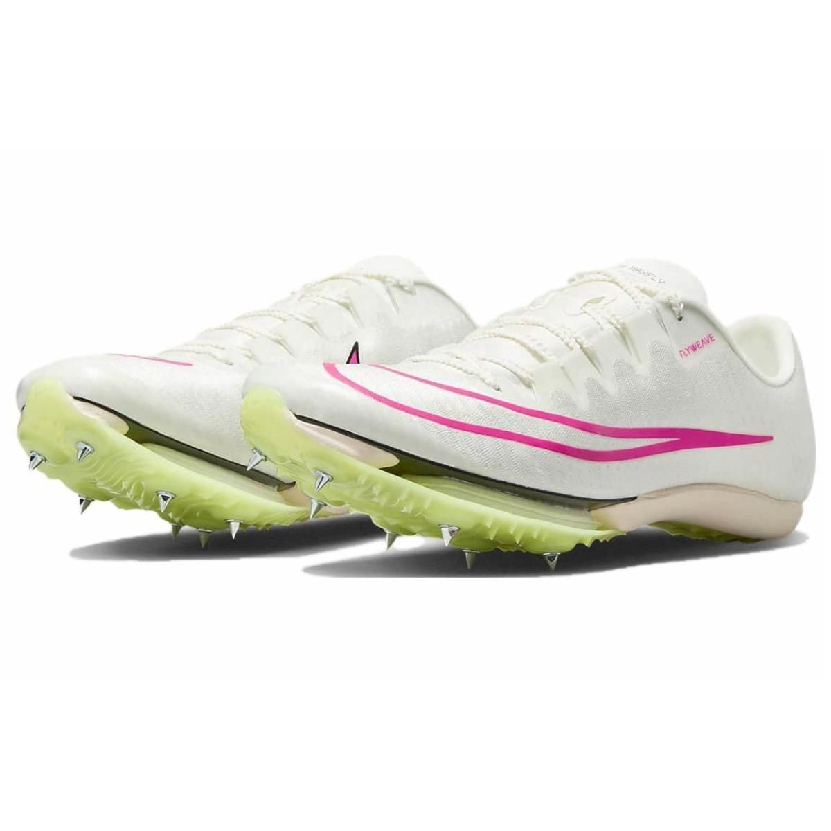 Бутсы Nike Maxfly White/Pink/Green
