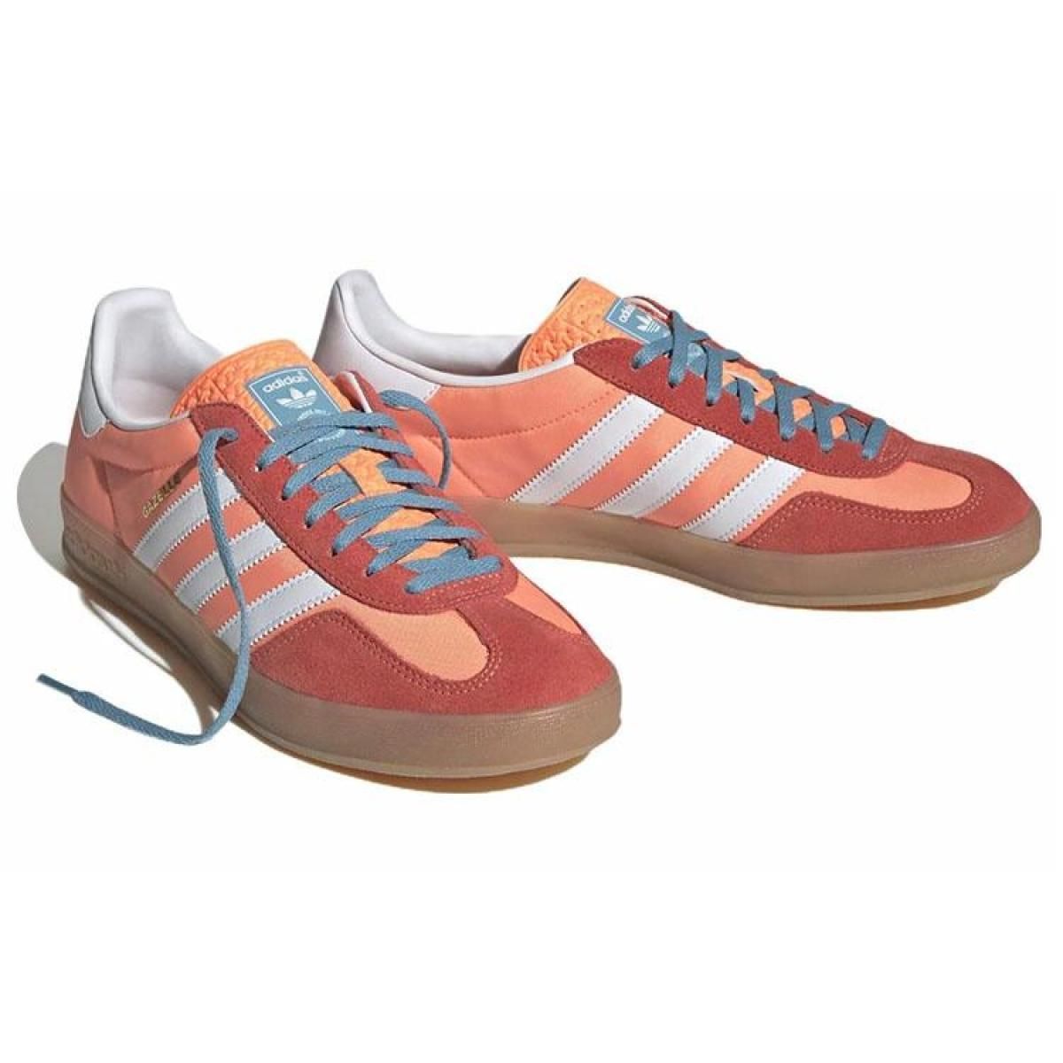 Кроссовки Adidas Originals Gazelle Indoor White/Orange