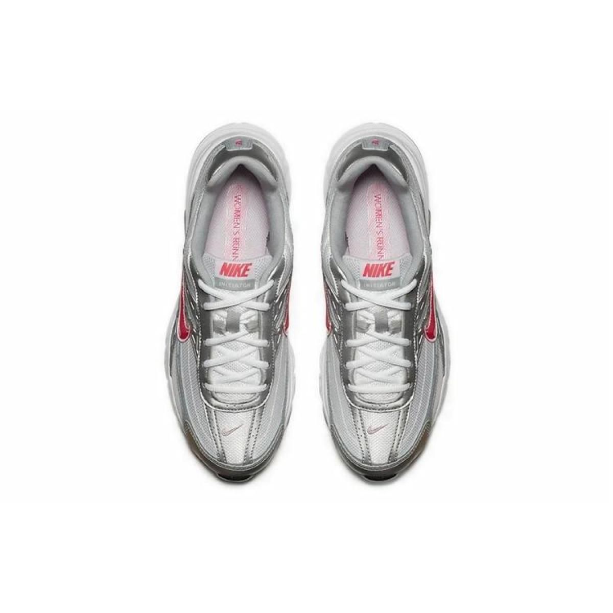 Женские кроссовки Nike Initiator  Silver/Red
