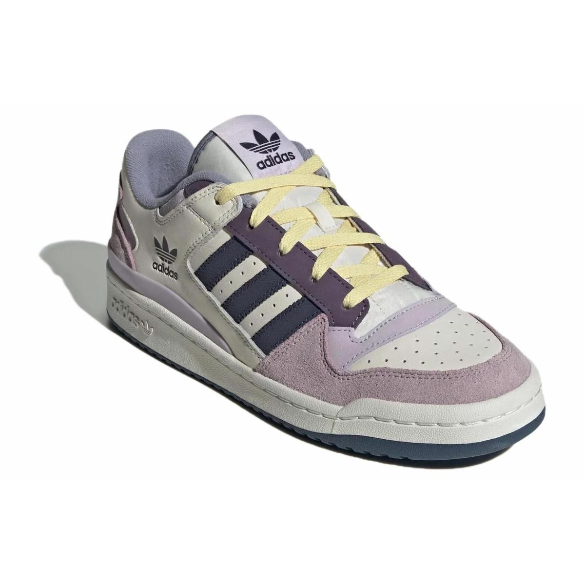 Женские кроссовки Adidas Originals Forum Low CL White/Purple