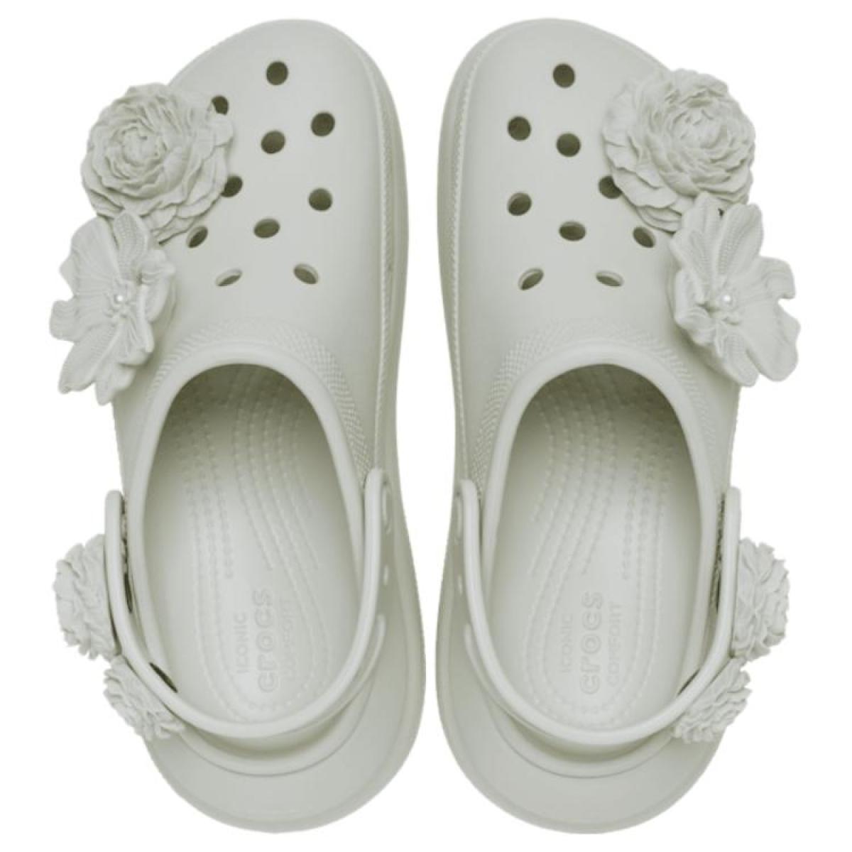 Женские сабо Crocs Crush Bouquet Clog 3-5 cm Linen