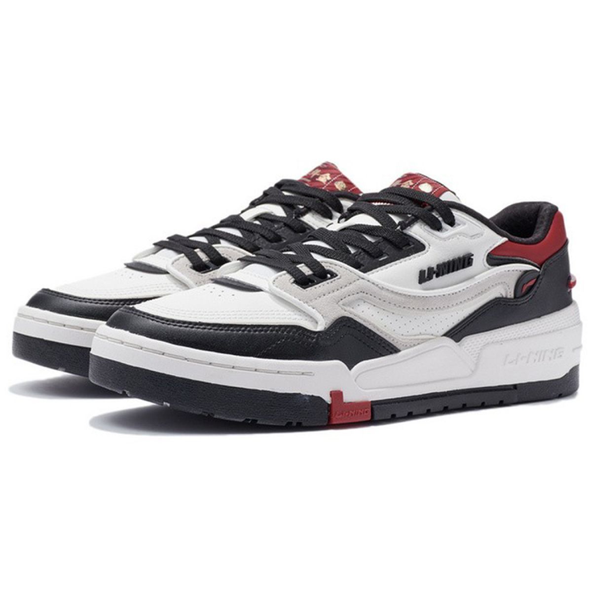 Мужские кроссовки LiNing 001 White/Black/Red
