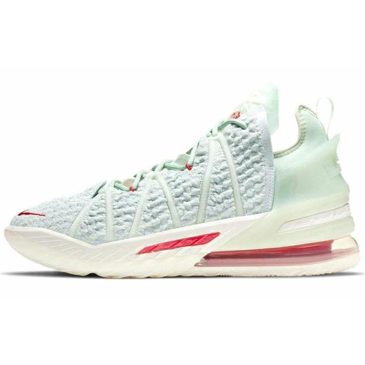 Кроссовки Nike LeBron 18 "Green Red"