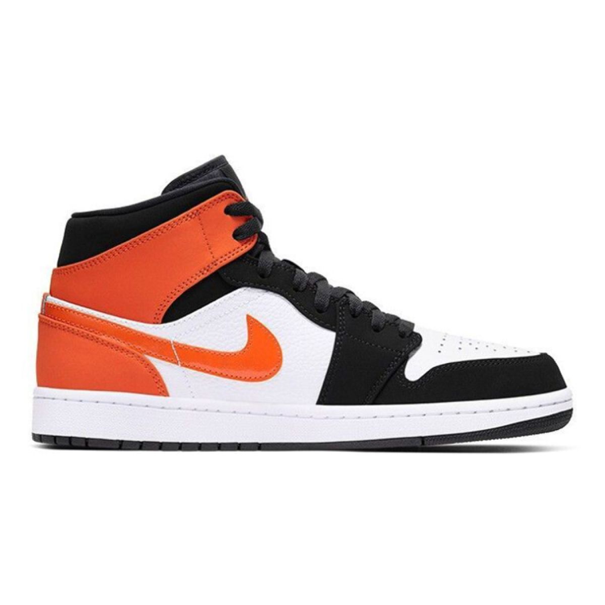 Подростковые кроссовки Air Jordan 1 Mid Shattered Backboard GS