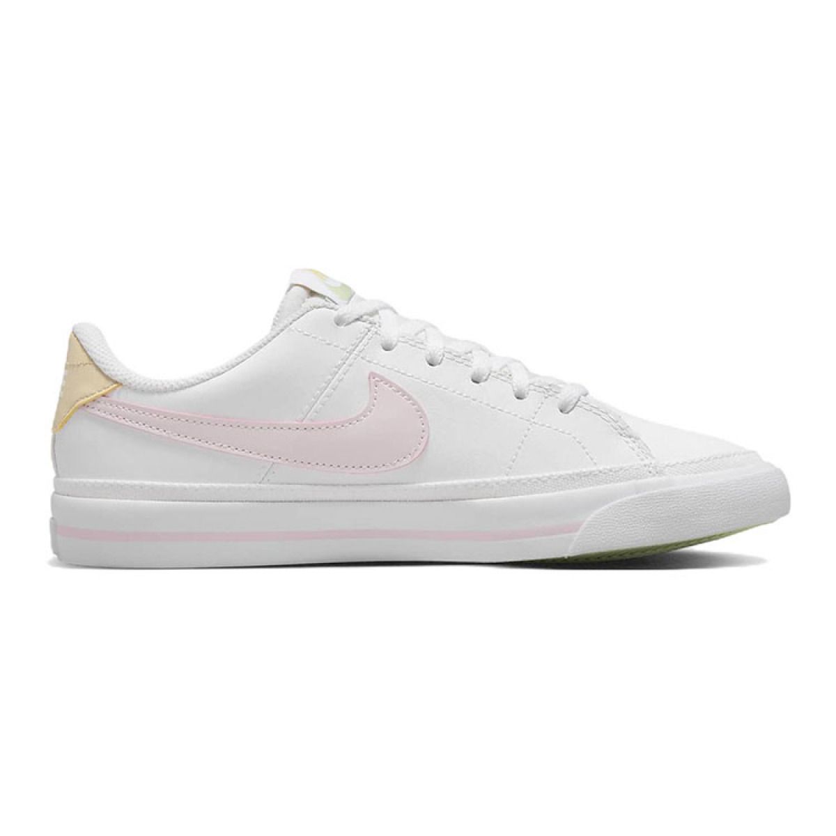 Подростковые кроссовки Nike Court Legacy White/Pink GS