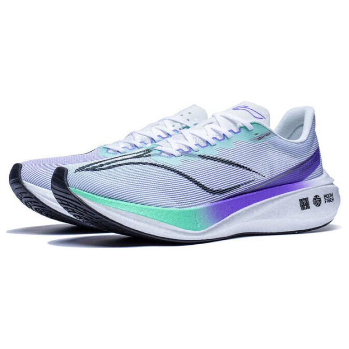 Мужские кроссовки LiNing Feidian 3 Challenger Gray/Purple