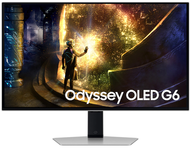 27" Монитор Samsung G61SD, 2560x1440, 240 Гц, OLED, White