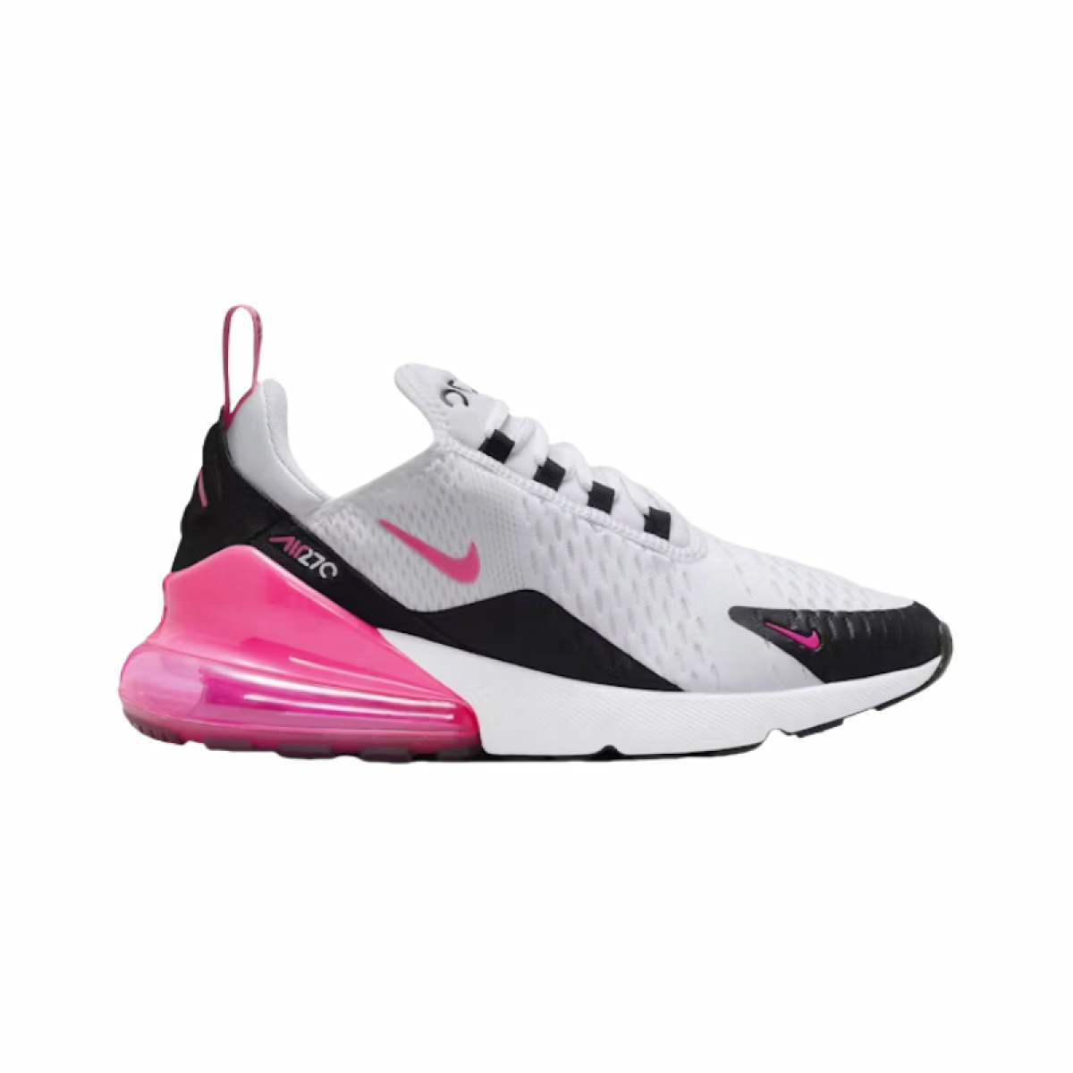 Женские кроссовки Nike Air Max 270 Black/White/Pink