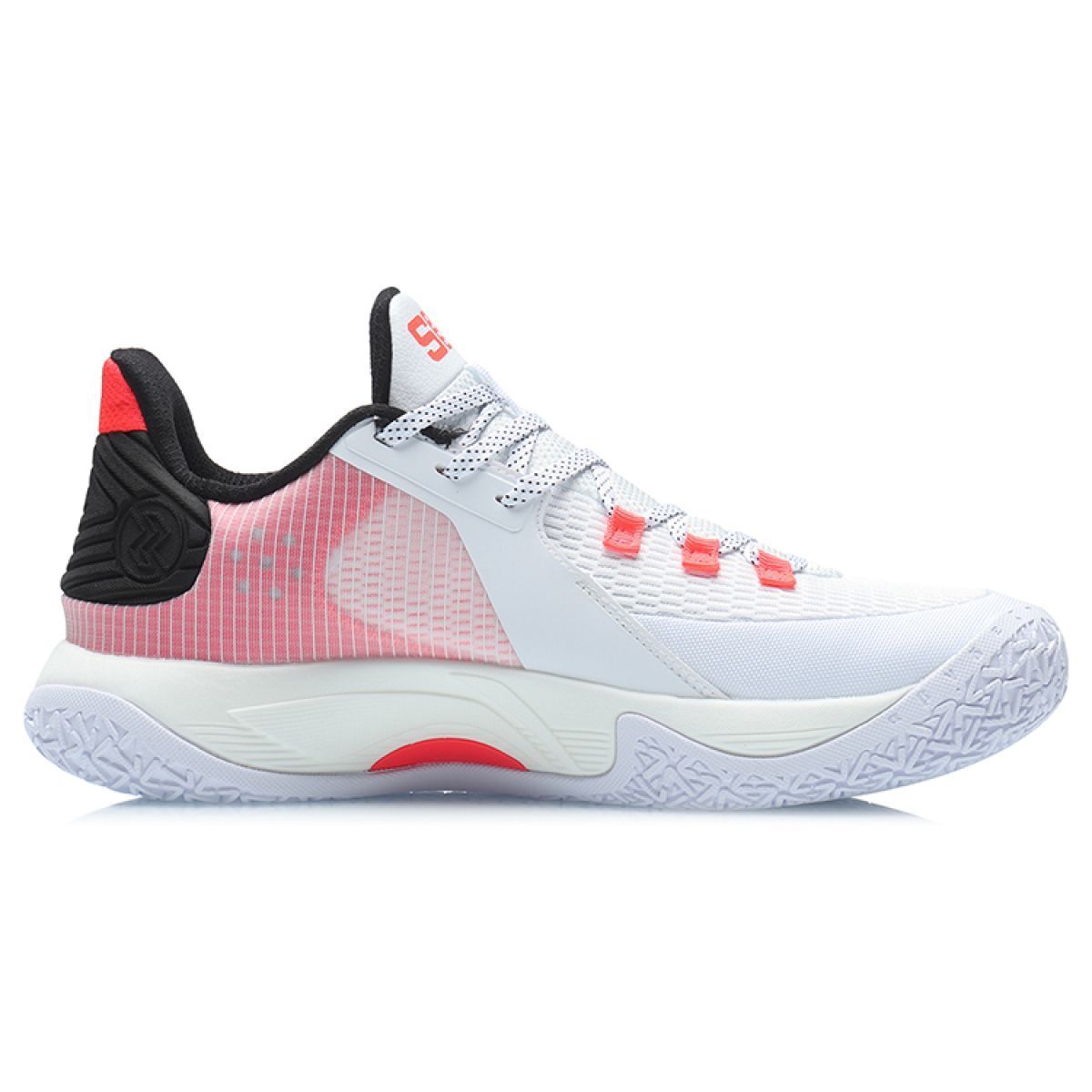Кроссовки LiNing Speed 7 White/Black/Red