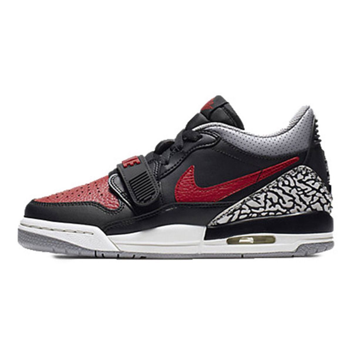 Подростковые кроссовки Air Jordan Legacy 312 Low Black/Red GS