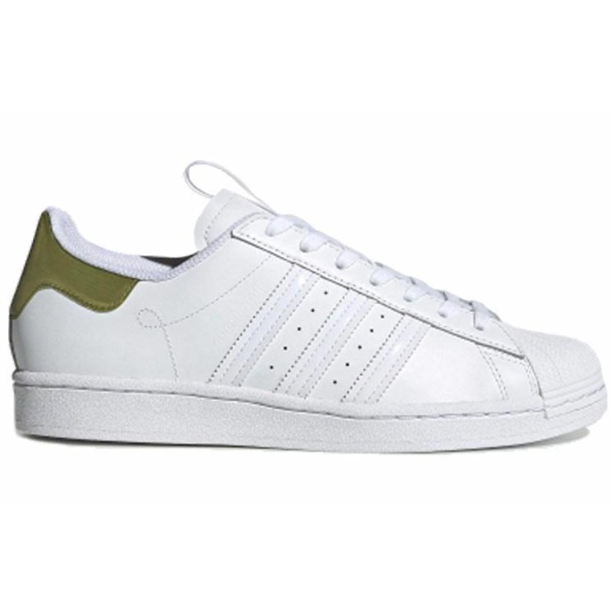 Кеды Adidas Originals Superstar White/Khaki