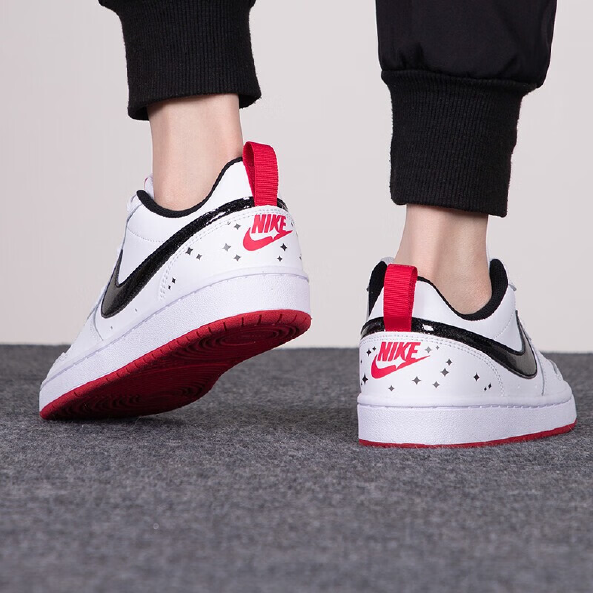 Подростковые кроссовки Nike Court Borough 2 Low White Very Berry GS