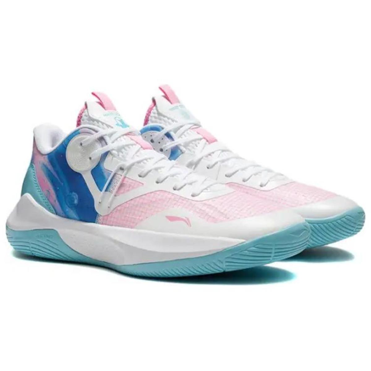 Мужские кроссовки LiNing Sonic Team  Standard White/Beige Pink
