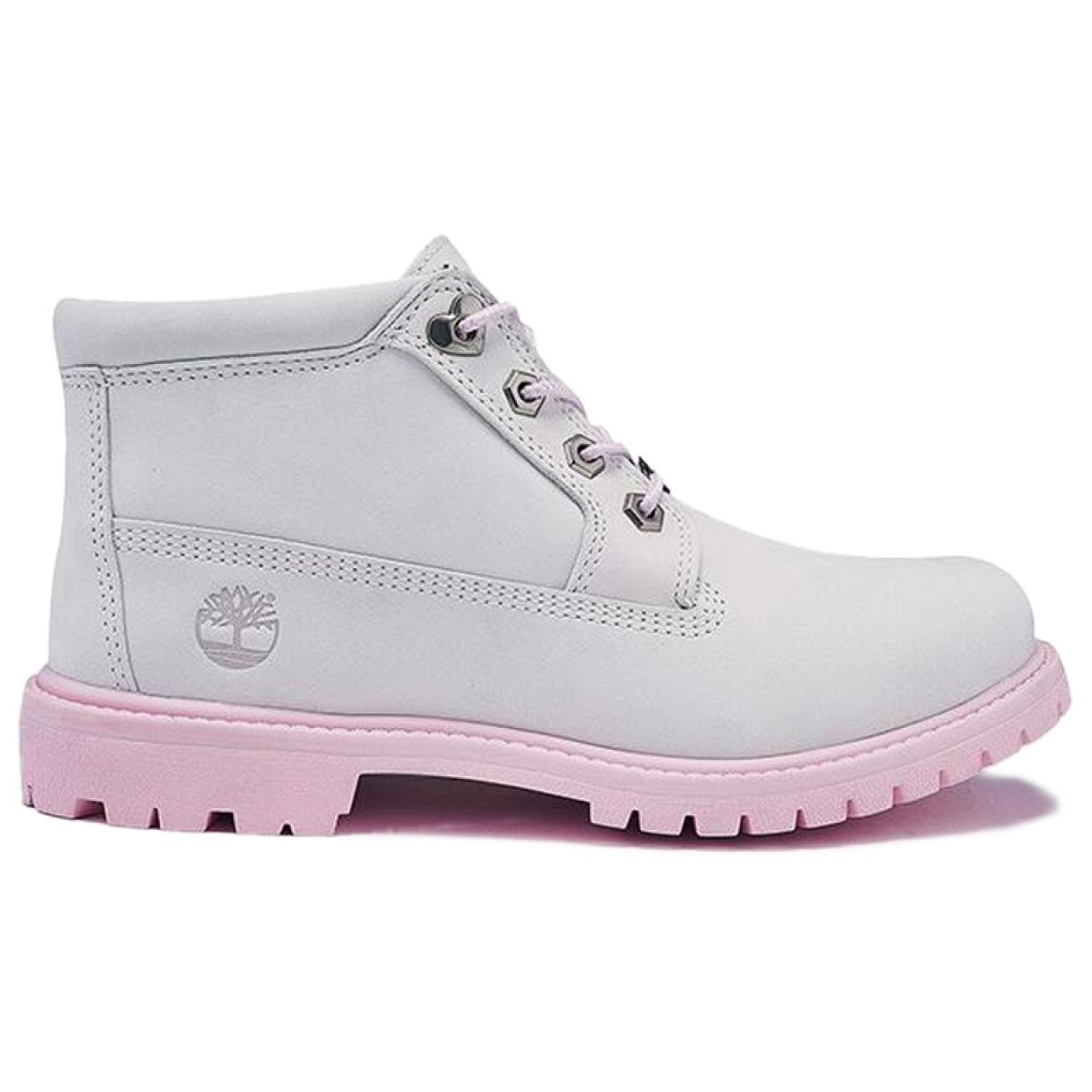 Женские ботинки Timberland Chukka Grey/Pink