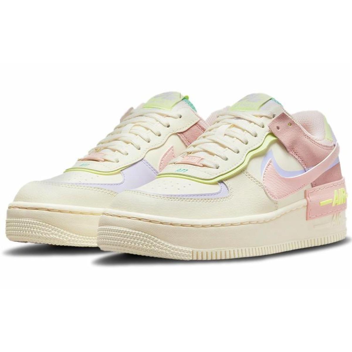 Женские кроссовки Nike Air Force 1 Shadow Cashmere Low Macaron Pink