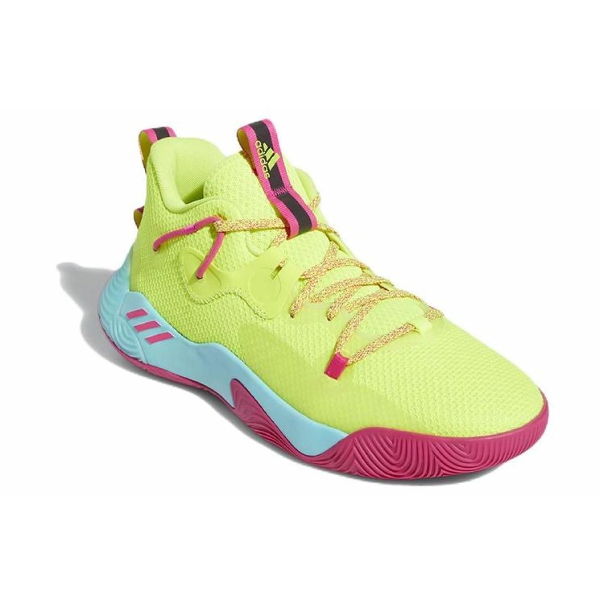 Мужские кроссовки Adidas Harden Stepback 3 Yellow/Pink