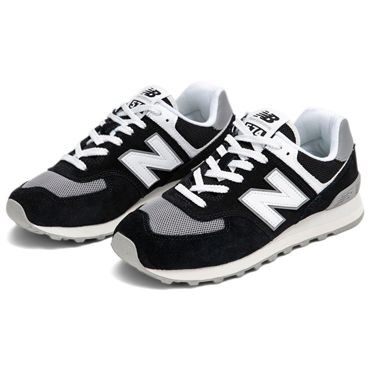 Кроссовки New Balance 574 Black/Whate
