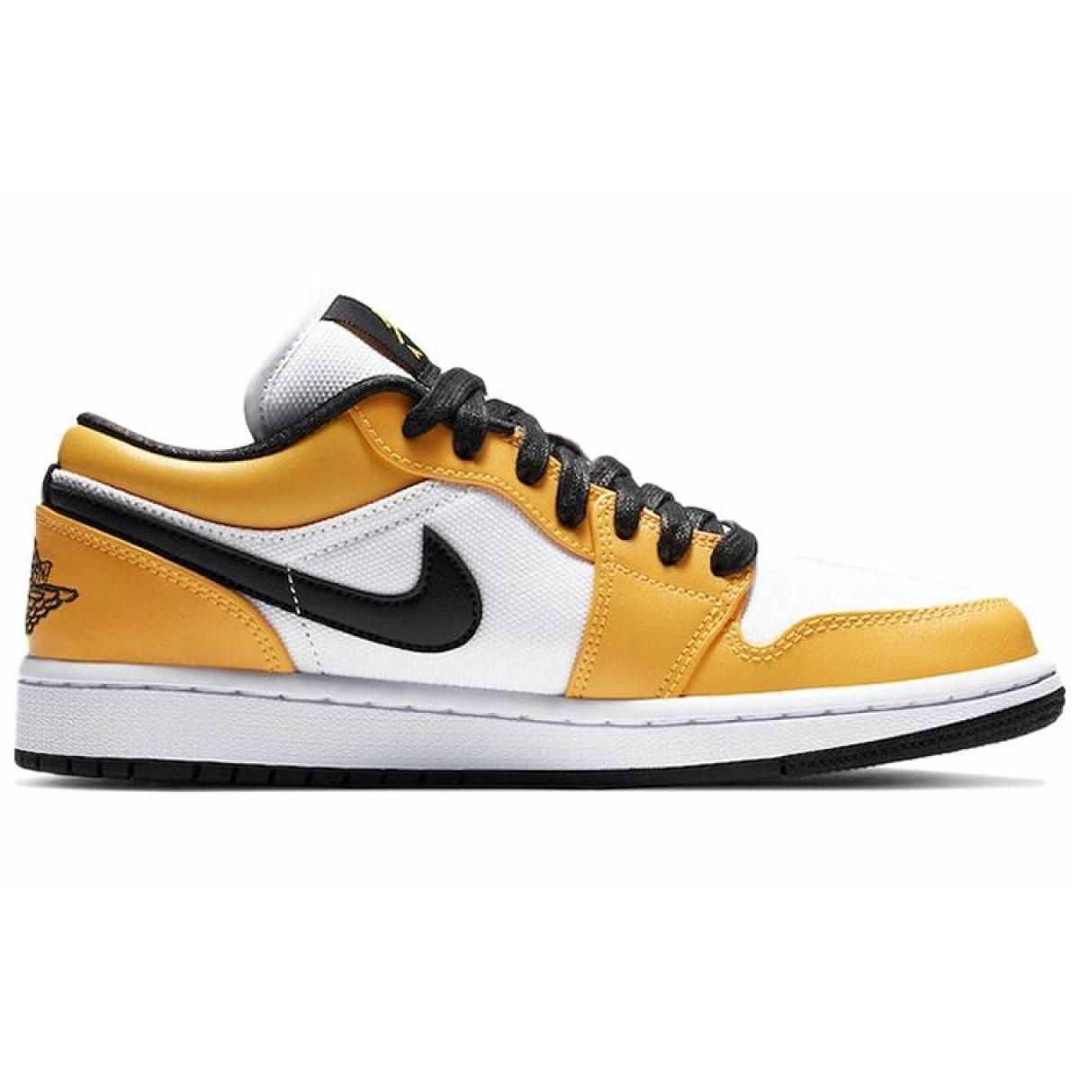 Женские кроссовки Jordan 1 Low Laser Orange