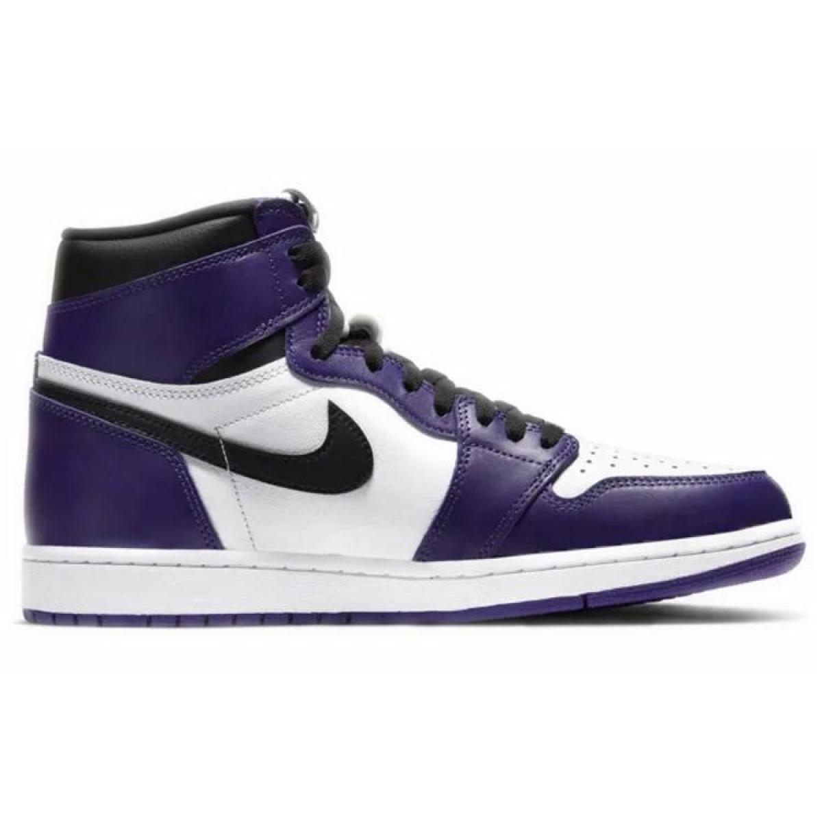 Кроссовки Air Jordan 1 Retro High Purple White