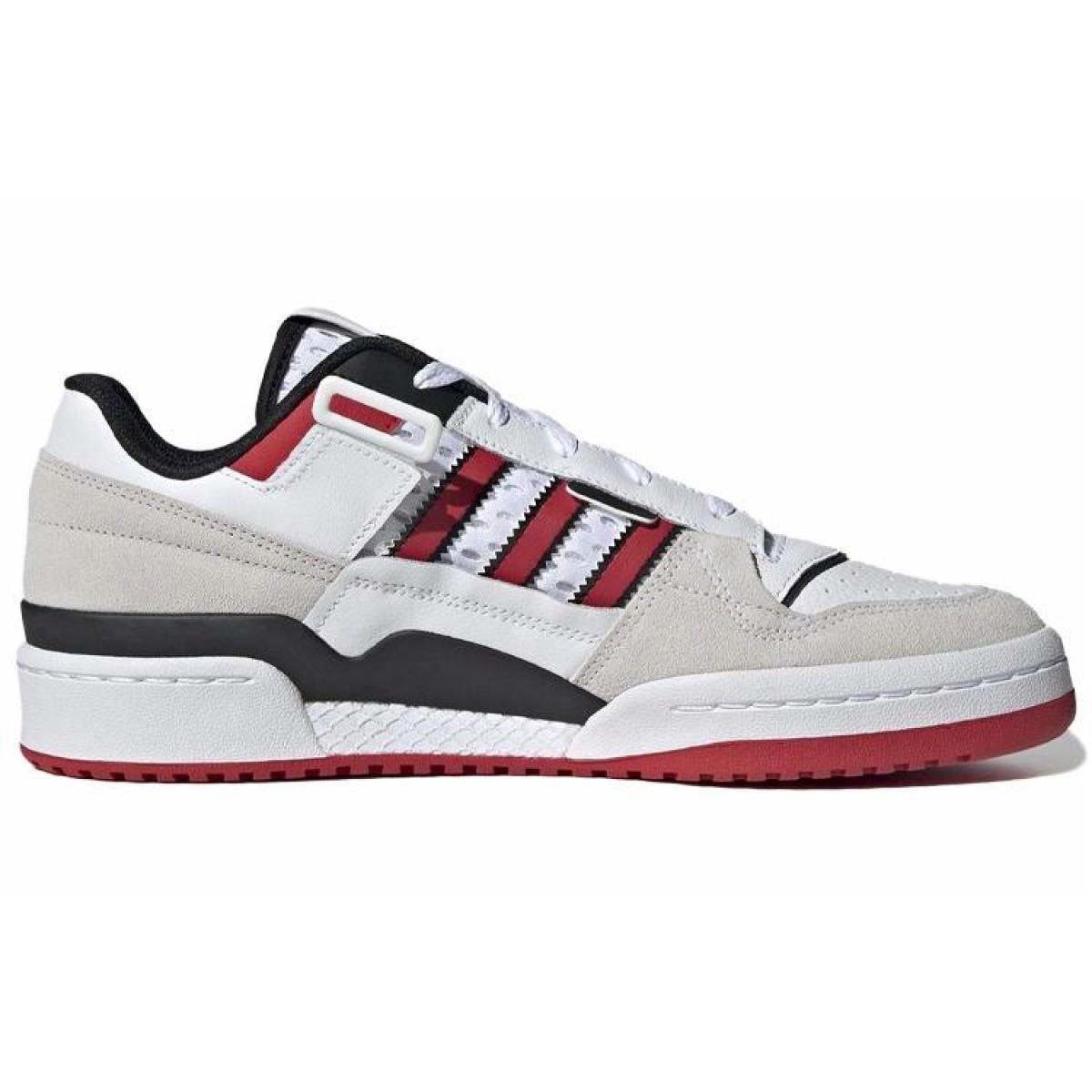 Кроссовки Adidas Originals Forum Low White/Red/Blue